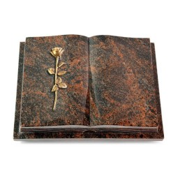 Grabbuch Livre Podest Folia/Aruba Rose 12 (Bronze)