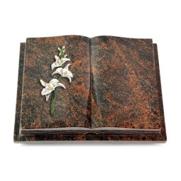 Grabbuch Livre Podest Folia/Aruba Orchidee (Color)