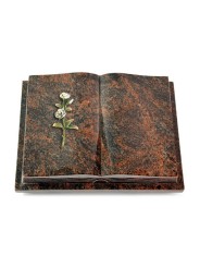 Grabbuch Livre Podest Folia/Aruba Rose 8 (Color)