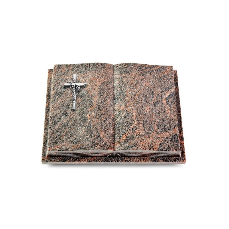 Grabbuch Livre Podest Folia/Himalaya Kreuz/Ähren (Alu)
