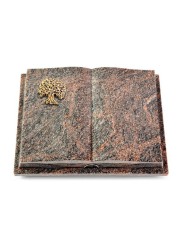 Grabbuch Livre Podest Folia/Himalaya Baum 3 (Bronze)