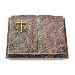 Grabbuch Livre Podest Folia/Himalaya Kreuz 1 (Bronze)