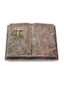 Grabbuch Livre Podest Folia/Himalaya Kreuz 1 (Bronze)