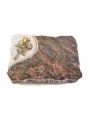 Grabplatte Himalaya Folio Rose 11 (Bronze)