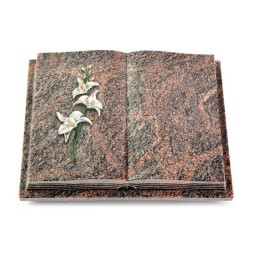 Grabbuch Livre Podest Folia/Himalaya Orchidee (Color)