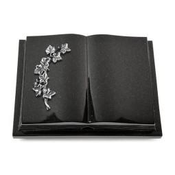 Grabbuch Livre Podest Folia/Indisch Black Efeu (Alu)