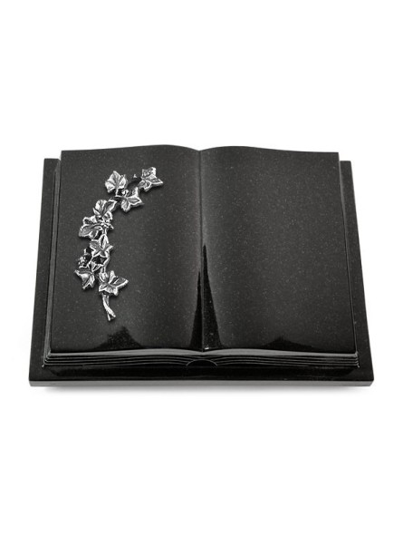 Grabbuch Livre Podest Folia/Indisch Black Efeu (Alu)