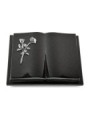 Grabbuch Livre Podest Folia/Indisch Black Rose 10 (Alu)
