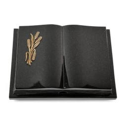 Grabbuch Livre Podest Folia/Indisch Black Ähren 1 (Bronze)