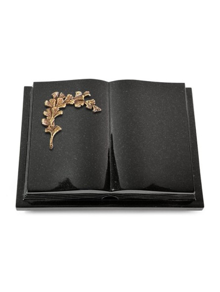 Grabbuch Livre Podest Folia/Indisch Black Gingozweig 2 (Bronze)