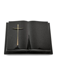 Grabbuch Livre Podest Folia/Indisch Black Kreuz 2 (Bronze)