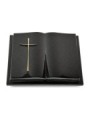 Grabbuch Livre Podest Folia/Indisch Black Kreuz 2 (Bronze)