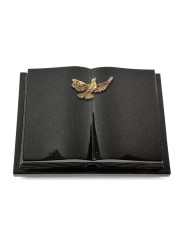 Grabbuch Livre Podest Folia/Indisch Black Taube (Bronze)