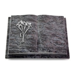 Grabbuch Livre Podest Folia/Orion Lilie (Alu)