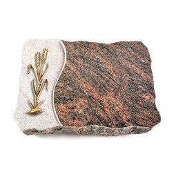 Grabplatte Himalaya Wave Ähren 2 (Bronze)