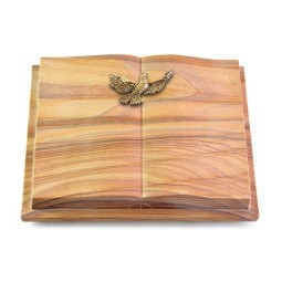 Grabbuch Livre Podest Folia/Rainbow Taube (Bronze)