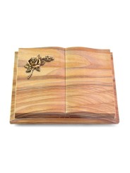 Grabbuch Livre Podest Folia/Rainbow Rose 1 (Bronze)