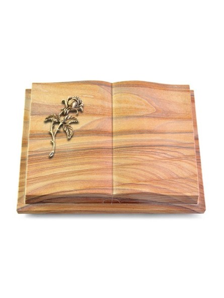 Grabbuch Livre Podest Folia/Rainbow Rose 2 (Bronze)