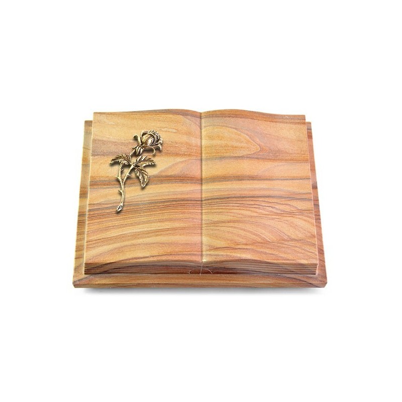 Grabbuch Livre Podest Folia/Rainbow Rose 2 (Bronze)