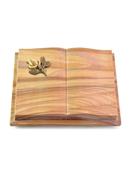 Grabbuch Livre Podest Folia/Rainbow Rose 3 (Bronze)