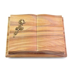 Grabbuch Livre Podest Folia/Rainbow Rose 7 (Bronze)