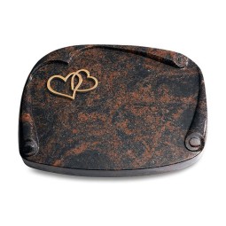 Grabbuch Papyros/Aruba Herzen (Bronze)