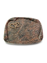 Grabbuch Papyros/Himalaya Herzen (Bronze)