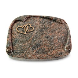 Grabbuch Papyros/Himalaya Herzen (Bronze)