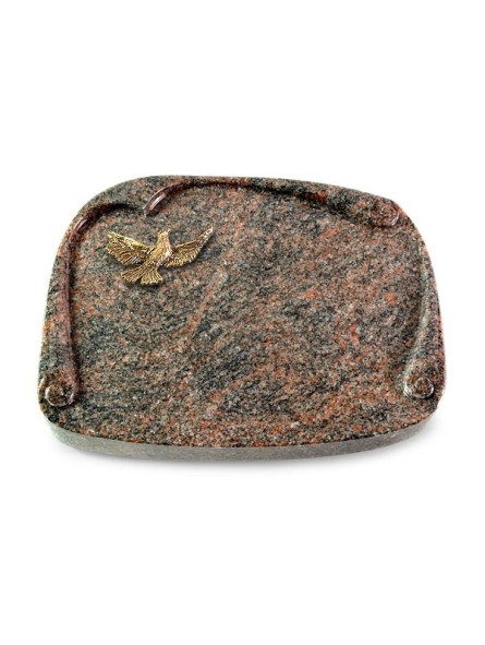 Grabbuch Papyros/Himalaya Taube (Bronze)