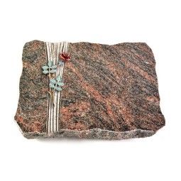 Grabplatte Himalaya Strikt Rose 4 (Color)