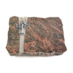 Grabplatte Himalaya Strikt Baum 2 (Alu)