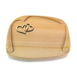 Grabbuch Papyros/Woodland Herzen (Bronze)