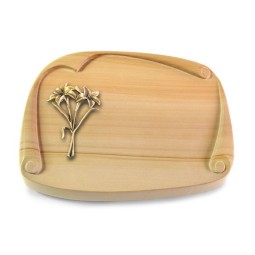 Grabbuch Papyros/Woodland Lilie (Bronze)