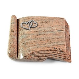 Grabbuch Prestige/Raw Silk Herzen (Alu)