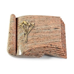 Grabbuch Prestige/Raw Silk Lilie (Bronze)