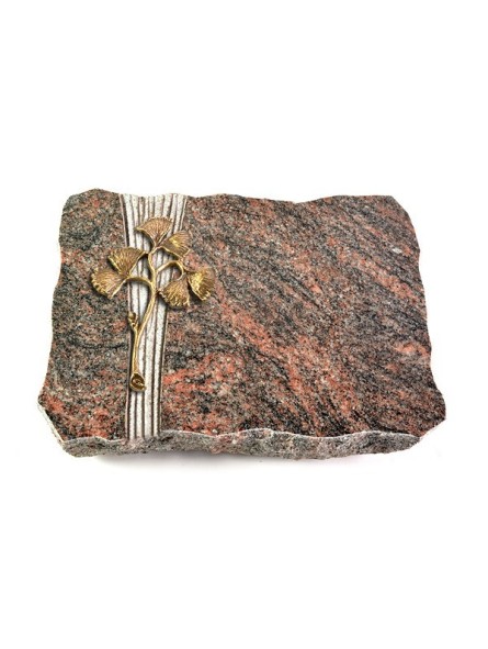 Grabplatte Himalaya Strikt Gingozweig 1 (Bronze)