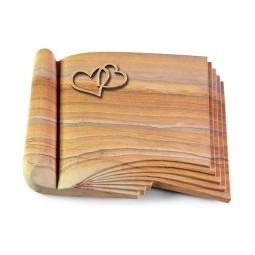 Grabbuch Prestige/Rainbow Herzen (Bronze)