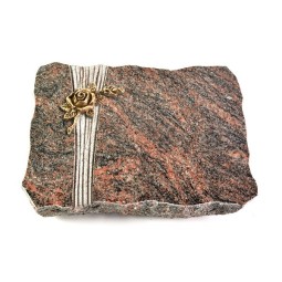 Grabplatte Himalaya Strikt Rose 1 (Bronze)