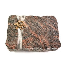 Grabplatte Himalaya Strikt Rose 4 (Bronze)