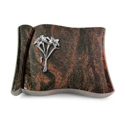 Grabbuch Voltaire/Aruba Lilie (Alu)