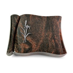 Grabbuch Voltaire/Aruba Lilienzweig (Alu)