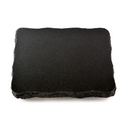 Grabplatte Indisch Black Pure (ohne Ornament)