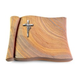 Grabbuch Voltaire/Rainbow Kreuz/Ähren (Alu)