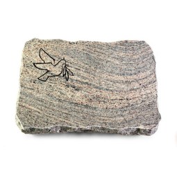 Grabplatte Juparana/Pure Taube 1