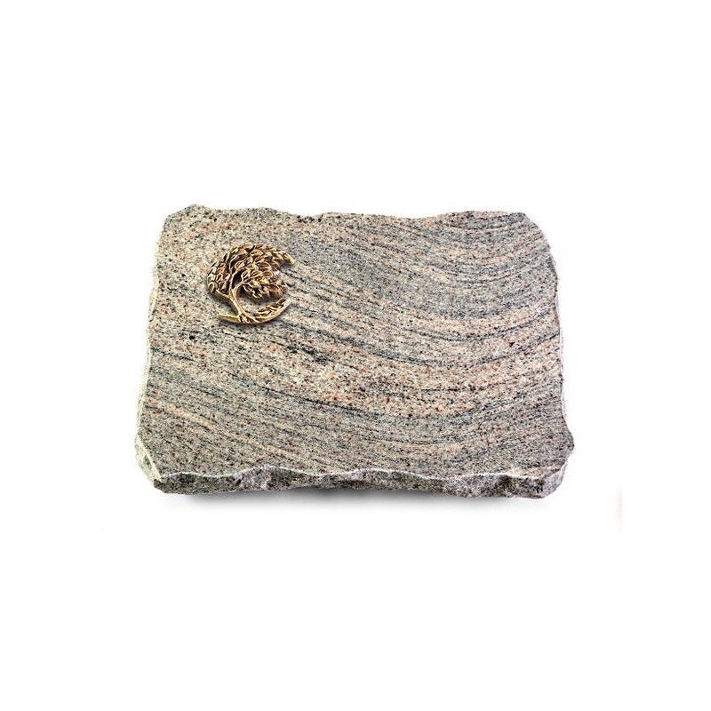 Grabplatte Juparana/Pure Baum 1 (Bronze)