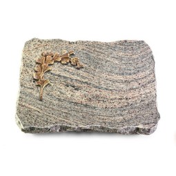 Grabplatte Juparana/Pure Gingozweig 2 (Bronze)