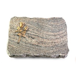 Grabplatte Juparana/Pure Rose 11 (Bronze)