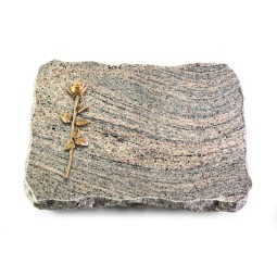 Grabplatte Juparana/Pure Rose 12 (Bronze)