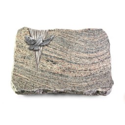 Grabplatte Juparana/Delta Taube (Alu)