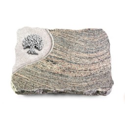 Grabplatte Juparana/Folio Baum 3 (Alu)